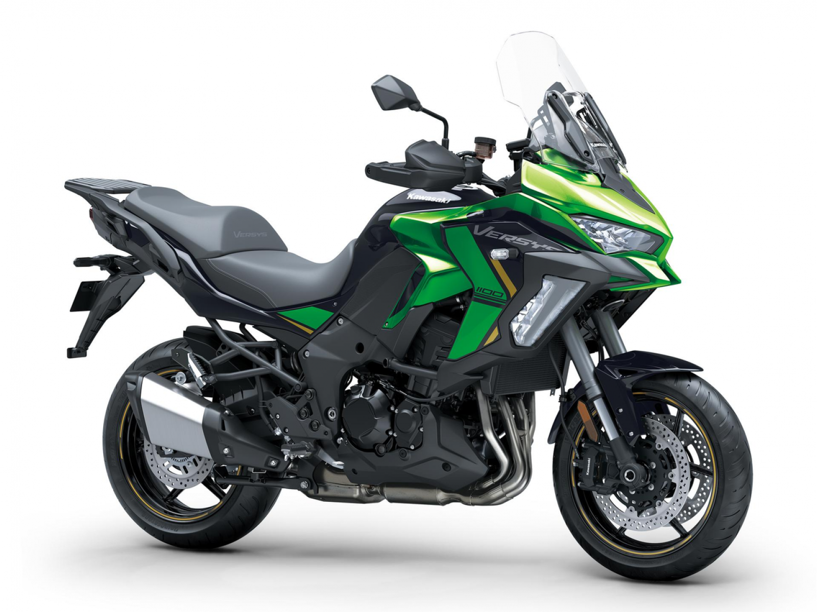 Мотоцикл KAWASAKI Versus 1100 SE (Emerald Blazed Green / Metallic Diablo Black) 2026